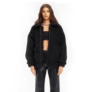 Small I️ am Gia black pixie jacket